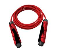 WHAMVOX Weighted Jump Rope with Duplex Bearing Red Skipping Rope for Adults and Students for Home Gym Outdoor Workouts