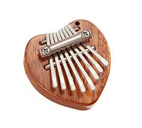 WHAMVOX Wooden Kalimba Finger Piano for Music Lovers Thumb Piano Small Musical Instrument for Home Playing Musical Instrument Supply