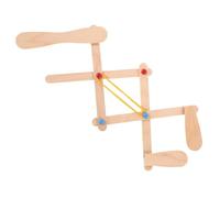 WHAMVOX Wooden Mechanical Hand Kit DIY for Teens Educational Engineering with Realistic Movements Skill Development Stem Model for Learning Mechanical Systems