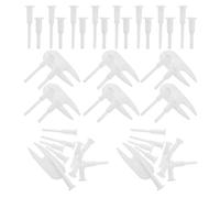 WHAMVOX Yoga Ball Pin Plug Replacement Kit 60Pcs with Puller Air Stopper Plug Pins for Fitness Exercise Balls and Inflatable Pool Beds Accessories