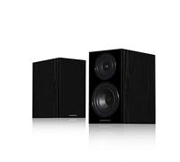 Wharfedale Diamond 12.1 Bookshelf or Standmount Speakers (Black Oak)