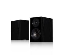 Wharfedale Diamond 12.1 Standmount Bookshelf Speakers Black Oak