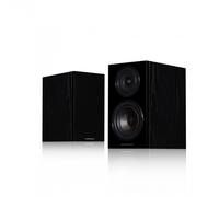 Wharfedale Diamond 12.1 Standmount Bookshelf Speakers Black Oak