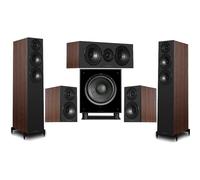 Wharfedale Diamond 12.3i HCP 5.1 Home Cinema Speaker Package - Walnut
