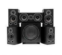 Wharfedale Diamond 9.1 5.1 Home Cinema Speaker Package Black