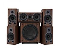 Wharfedale Diamond 9.1 5.1 Home Cinema Speaker Package Walnut