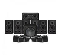 Wharfedale Diamond 9.1 HCP 7.1.4 Speaker Package Black