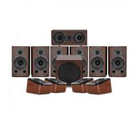 Wharfedale Diamond 9.1 HCP 7.1.4 Speaker Package Walnut