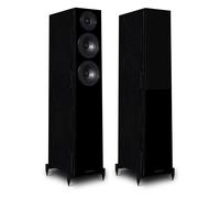 Wharfedale DIAMOND123-BO 2.5 Way Floorstanding Speaker With Rear Port - Black Oak (2 Boxes)