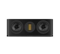Wharfedale EVO 5.C Centre Speaker - 2-Way Bass-Reflex Design, Dual 5″ Kevlar Woofers & AMT Tweeter, 89 dB Sensitivity, 4 Ω Impedance (Black)