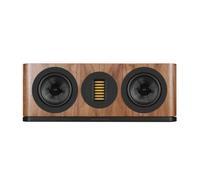 Wharfedale EVO 5.C Centre Speaker - 2-Way Bass-Reflex Design, Dual 5″ Kevlar Woofers & AMT Tweeter, 89 dB Sensitivity, 4 Ω Impedance (Walnut)