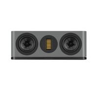 Wharfedale EVO 5.C Centre Speaker - 2-Way Bass-Reflex Design, Dual 5″ Kevlar Woofers & AMT Tweeter, 89 dB Sensitivity, 4 Ω Impedance (Lunar Grey)