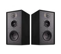 Wharfedale Linton Heritage Standmount Speakers (Pair) Black Oak