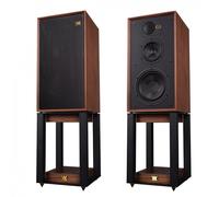 Wharfedale Linton Heritage Standmount Speakers with Matching Stands - Walnut