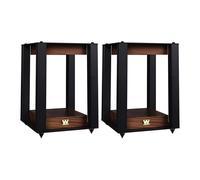 Wharfedale Linton Heritage Stands (Pair) - Walnut