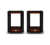 Wharfedale Linton Speaker Stands Pair for Linton & Super Linton Speakers Mahogany - Ex-Display Clearance