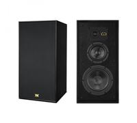 Wharfedale Super Linton Heritage Standmount Bookshelf Speakers Pair - Black Oak