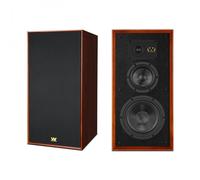 Wharfedale Super Linton Heritage Standmount Bookshelf Speakers Pair - Mahogany