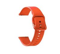 WHARGTSL 18/20/22mm Strap Fit For Garmin Forerunner 255 255S 265 55 Watch Silicone Band Fit For Garmin Venu 3 3S/2 Plus/2S/SQ 2/Vivoactive 5 3 4 4S(Orange,22mm)