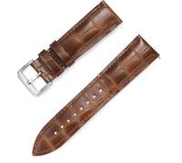 WHARGTSL 18mm 20mm 22mm Cowhide Strap For Men And Women Wrist Strap Soft Bubble Pattern Quick Release Watchband(Light brown,20mm)