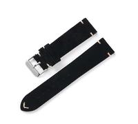 WHARGTSL 18mm 20mm 22mm Universal Suede Watch Strap Quick Release Bracelet For Men's And Women's Watch Accessories Watchbands(Black,20mm)