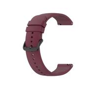 WHARGTSL 20mm Band Fit For Amazfit GTR Mini Smartwatch Strap Silicone Fit For Amazfit GTS 4 2 2E 3/Bip 3/U Pro/S/Active Sports Bracelet(Wine red)