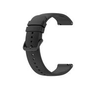 WHARGTSL 20mm Band Fit For Amazfit GTR Mini Smartwatch Strap Silicone Fit For Amazfit GTS 4 2 2E 3/Bip 3/U Pro/S/Active Sports Bracelet(Black)
