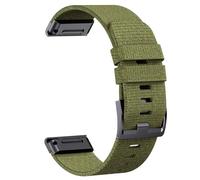 WHARGTSL 22 26MM Suitable Fit For Garmin Fenix7X Pro/5X/6 Nylon Jacquard Ribbon Suitable Fit For Fenix5/6/7/Instinct Replacement Bracelet(Army green,22mm)