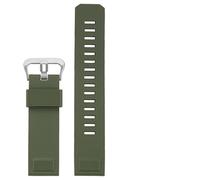 WHARGTSL 23mm Quick Release Wristband Men's Fit For Casio 1598 Accessories PRW-6900Y PRW-6800Y PRW60 Resin Silicone Watch Strap(Military green SK)