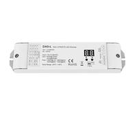 WHARGTSL 5CH*4A 12V-48VDC CV DALI LED Dimmer 5 Channel 24V Controller Constant Voltage DA5-L（DT6/DT8） For RGB RGBCCT LED Strip Light Tape