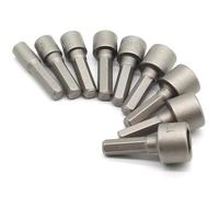 WHARGTSL 9pcs/set 5mm-13mm Hex Socket Sleeve Nozzles Magnetic Nut Driver Set Drill Bit Adapter Hex Power Tools