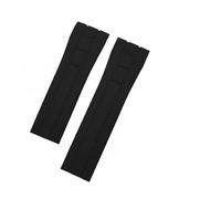 WHARGTSL Fit For Citizen M005 Series Sweat-Proof Comfortable Soft Rubber Men's Outdoor 22 23MM Watch Strap(Black-No buckle,23mm)