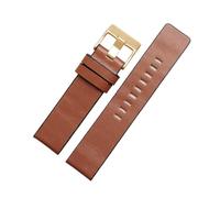 WHARGTSL Fit For DIESEL Leather Strap Bracelet DZ7311 DZ7332 DZ7314 DZ1405 DZ4323 Watch Band Black Brown 22mm, 24mm(A Brown g,24mm)