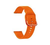 WHARGTSL Fit For Garmin Vivoactive 5 4 3 Strap 20mm 22mm Silicone Band Fit For Garmin Forerunner 255 265 245/Venu 2 3/2 Plus SQ Smartwatch Belt(Orange,22mm)