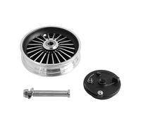 WHARGTSL Front Wheel Hub With Axle And Sleeve And Bearing Fit For INOKIM OX/QUICK 4 Electric Scooter Front Drum Brake And Rocker Arm Parts