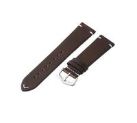 WHARGTSL Retro Leather Strap 18mm 20mm 22mm 24mm Universal Bracelet For Men Women Black Brown Replacement Watch Band(Dark Green,20mm)
