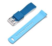 WHARGTSL Silicone Watch Band Quick Release Rubber Watch Strap 20mm Watch Accessories Replacement Rubber Watch Band(Sapphire Blue 1)