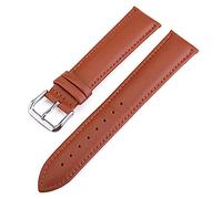 WHARGTSL Strap 18mm 19mm 20mm 22mm Multi Size Universal Men's Watch Women's Watch Accessories Watchband(Light brown,18mm)