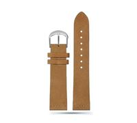WHARGTSL Wristband 22mm 20mm 18mm 16mm Quick Release Soft Suede Strap Brown Watch Bands Calfskin Bracelet Women&Men Accessories(Light brown sk,22mm)