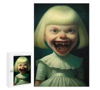 What A Beautiful Smile, 1000 PCS Wooden Art Puzzle, Year-End Present; for Shared Table Time