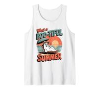 What A Boo-Tiful Summer Halloween Themed Summerween Tank Top