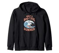 What A Boo-Tiful Summer Halloween Themed Summerween Zip Hoodie