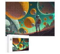 What A Colorfull Place - Challenging Puzzle for Adults, 300 PCS, New Year Party Activity; for Couples, Friends And Family