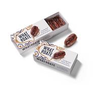 What a Date Pecan - Snack pack - 12 boxes x 50 gram (5 dates per box) | Clean Ingredients | Vegan, Fibre-Rich Natural Treat | Healthier snacking