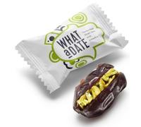 What a Date Pistachio - 60 Singles | Clean Ingredients | Vegan, Fibre-Rich Natural Treat | Healthier snacking