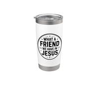 What A Friend We Have in Jesus Stainless Steel Insulated Tumbler
