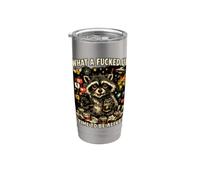 What A Fucked Up Time to Be Alive Joke Meme Lovers Stainless Steel Insulated Tumbler