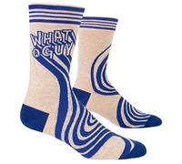 What A Guy Men's Crew Dress Socks | BlueQ at GetBullish