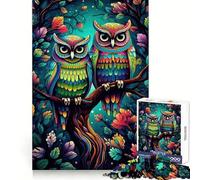 What A Hoot Jigsaw for Teenagers1000 Pieces Mental Sharpness Calm Leisure Precise Fit (50x75cm)
