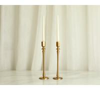 What a Host Jenna Brass Candle Holders Set